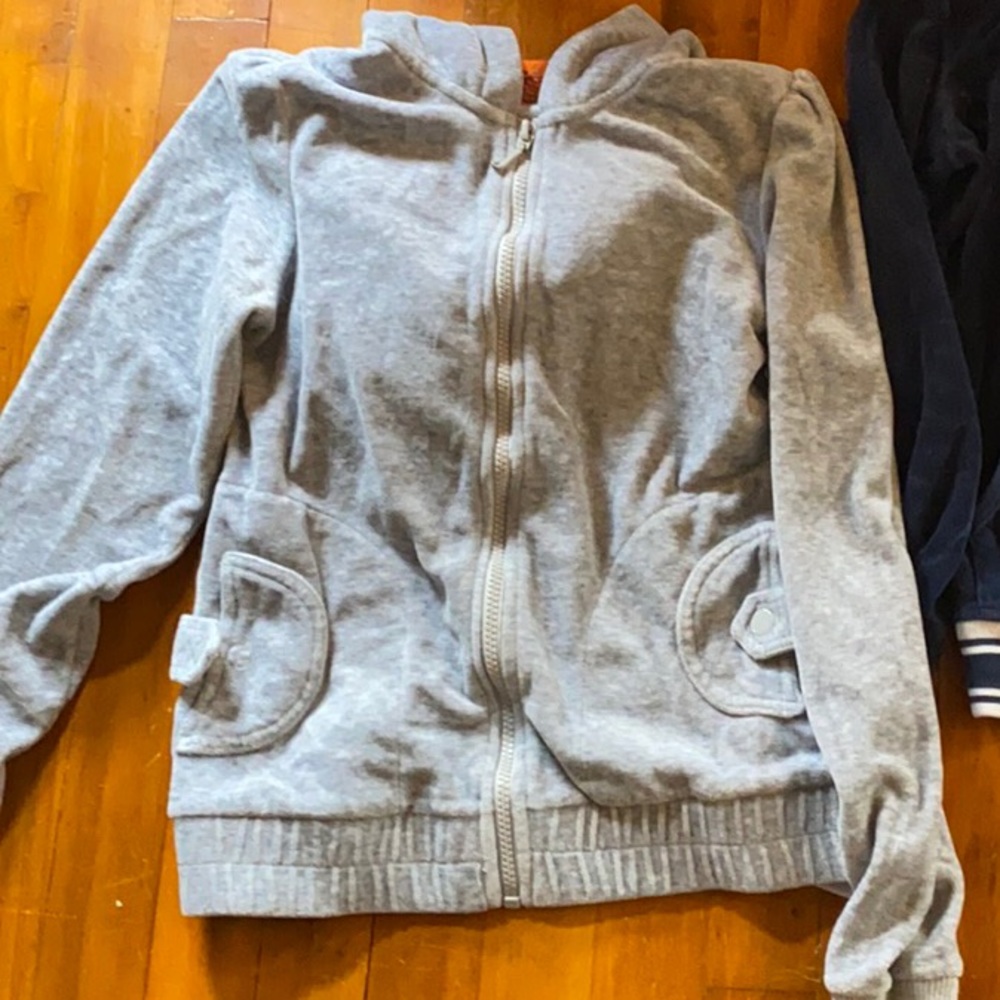 Juicy Couture Sweater Velour Grey